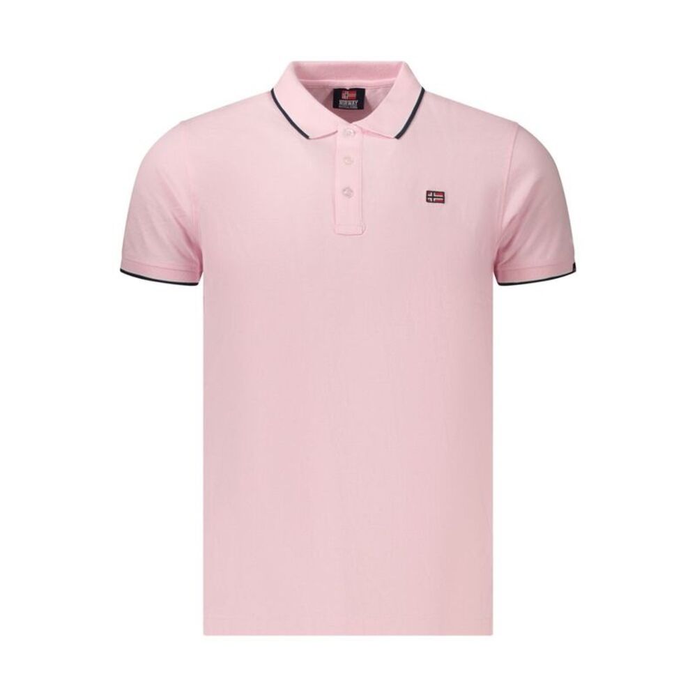 Norway 1963 Rosa Cotton Men's Men's Polo